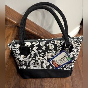 Fit & Fresh Insulated Lunch Bag & Ice Pack Floral New With Tags